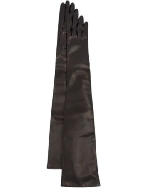 Opera Cashmere-Lined Leather Glove