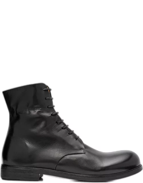 Men's Zucca Media Polacco Leather Lace-Up Boot