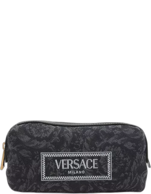 Jacquard Embroidered Cosmetic Bag