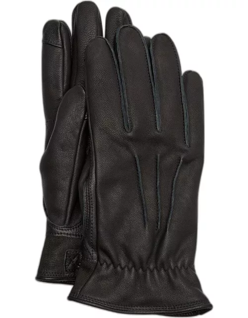 Men's 3 Point Leather Glove