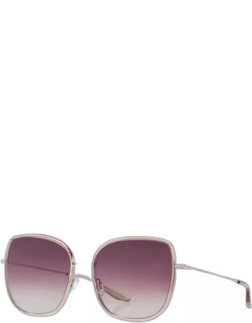 Vega Acetate & Titanium Butterfly Sunglasse