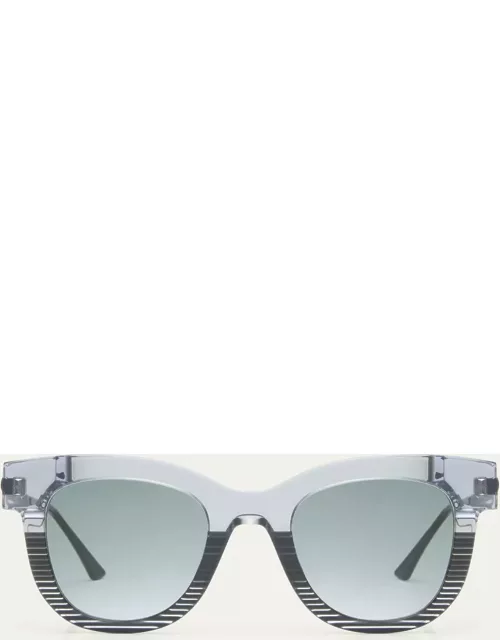 Sexxxy 5024 Acetate & Metal Cat-Eye Sunglasse