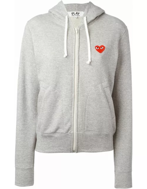 Comme Des Garçons Play embroidered logo hoodie