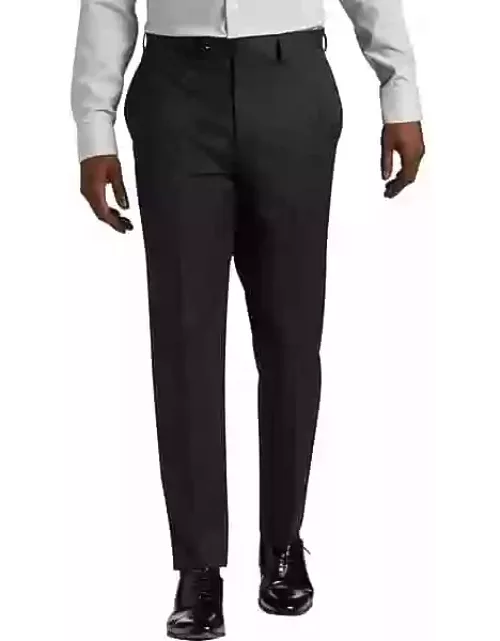 Calvin Klein Slim Fit Men's Suit Separates Pants Black Check