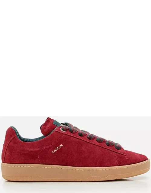 Lanvin Lite Curb Sneakers Red