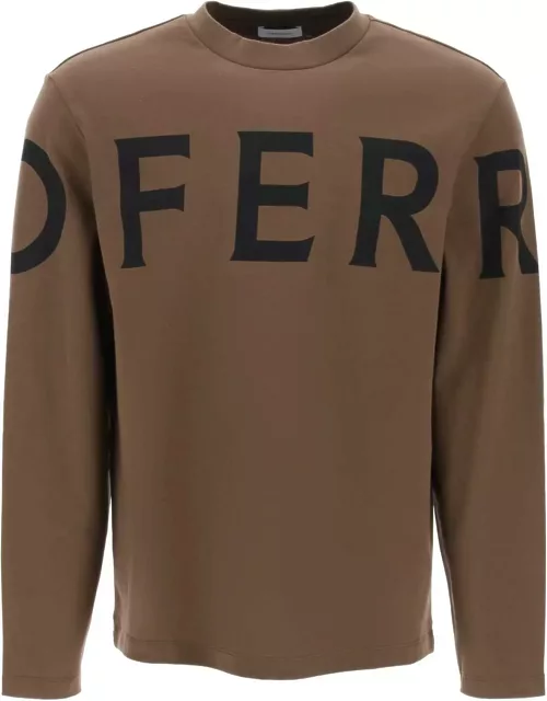 FERRAGAMO long sleeve t-shirt with over