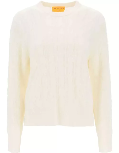 GUEST IN RESIDENCE Twin Cable cashmere sweater