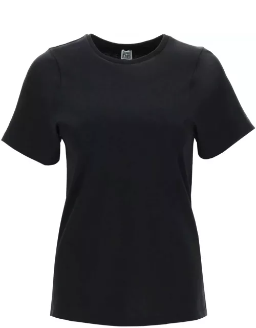 TOTEME curved seam t-shirt