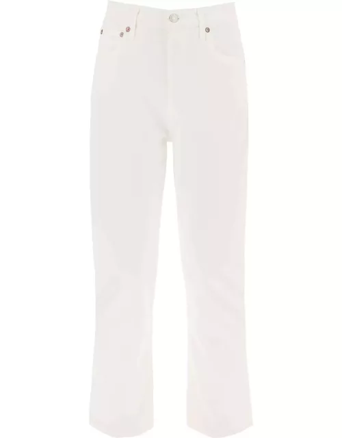 AGOLDE riley high-waisted cropped jean