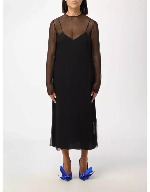 Dress FERRAGAMO Woman colour Black