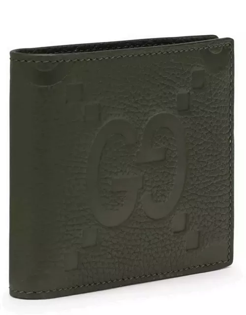 Green wallet Jumbo GG