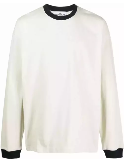 Logo-print colour-block sweatshirt