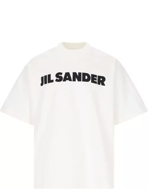 Jil Sander Logo Print T-Shirt