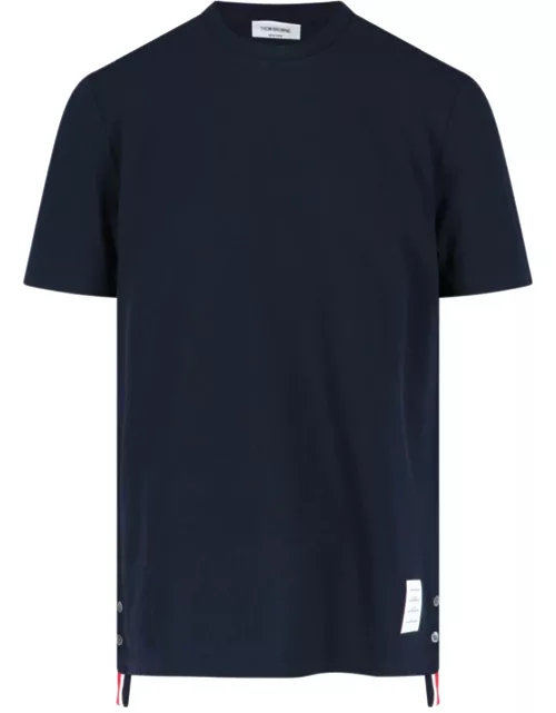 Thom Browne Tricolour Back Detail T-Shirt