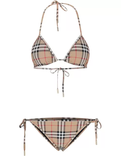 Burberry 'Vintage Check' Bikini Set