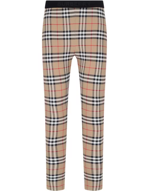 Burberry Tartan Pattern Trouser