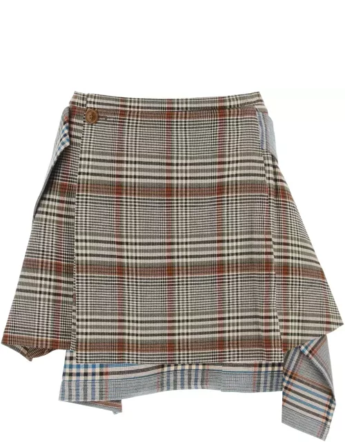 Vivienne Westwood Meghan Tartan Mini Skirt