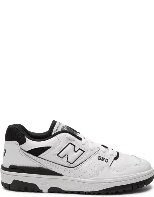 New Balance 550 Panelled Leather Sneakers - White - 4.5 (IT37 / UK4)