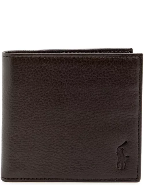 Polo Ralph Lauren Logo Leather Wallet - Brown