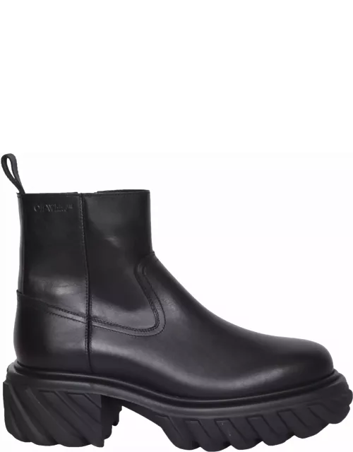 Off-White Tractor Motor Black Boot