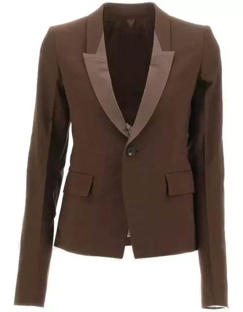 Rick Owens Single-breasted Tailored Blazer