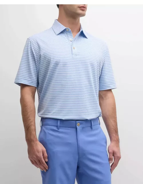Men's Olson Stripe Performance Polo Shirt