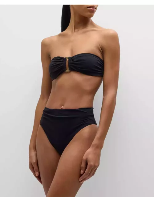 The Draped Asymmetric Bikini Bottom