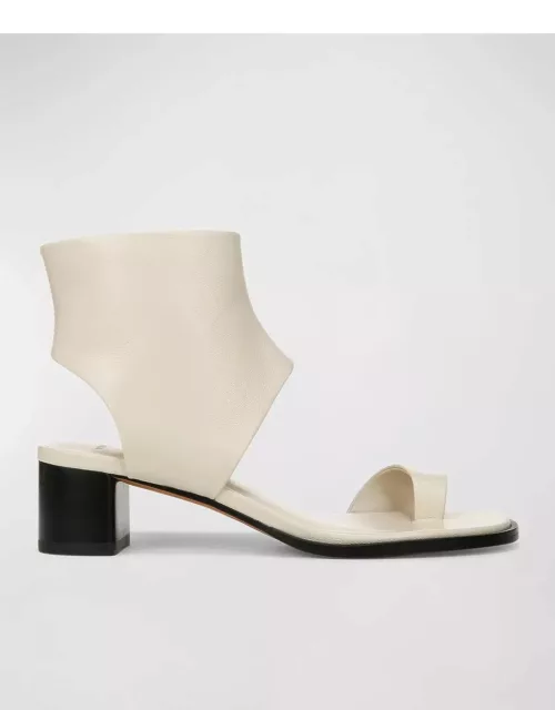 Ada Leather Toe-Ring Sandal