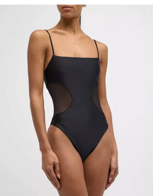 Novalee Mesh One-Piece Swimsuit