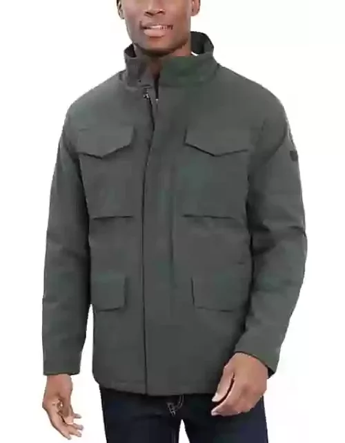 Michael Kors Men's Modern Fit Field Jacket Olive Green