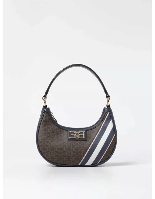 Bally Bleyr bag in coated fabric and leather