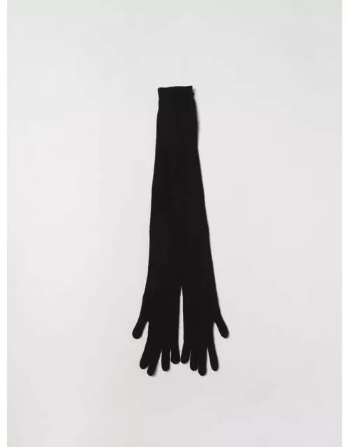 Gloves ALBERTA FERRETTI Woman colour Black
