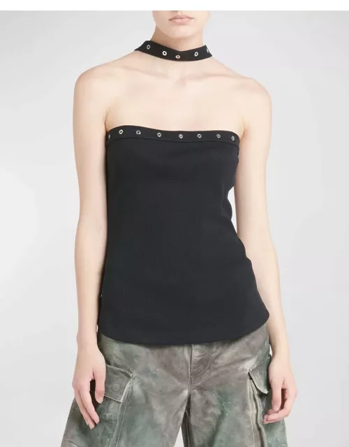 Lace-Up Halter Top