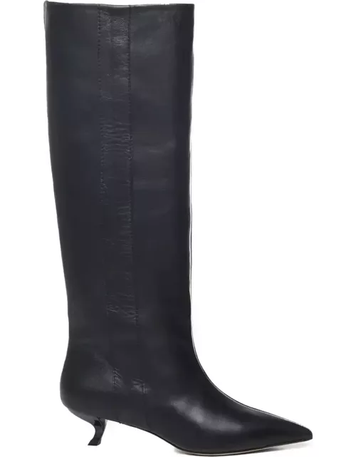 Alchimia Low Heel Leather Boot
