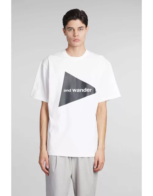 And Wander T-shirt In White Cotton