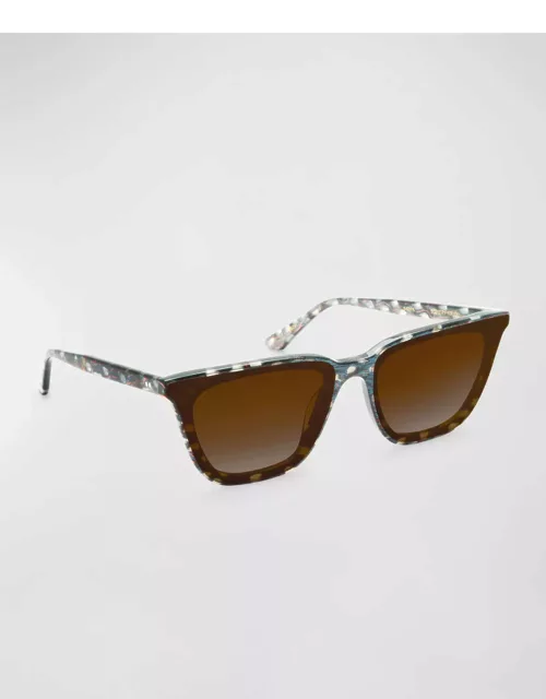 Bowery Nylon Acetate Cat-Eye Sunglasse