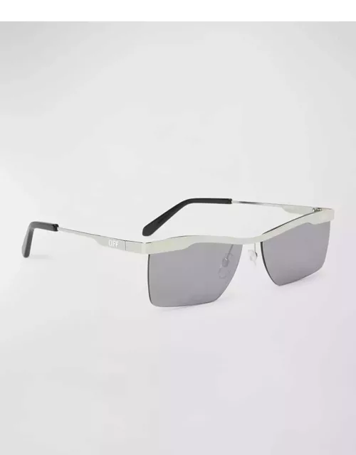 Rimini Metal Alloy & Plastic Aviator Sunglasse