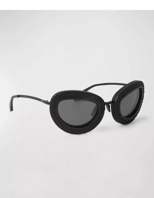 Tokyo Acetate & Metal Alloy Cat-Eye Sunglasse