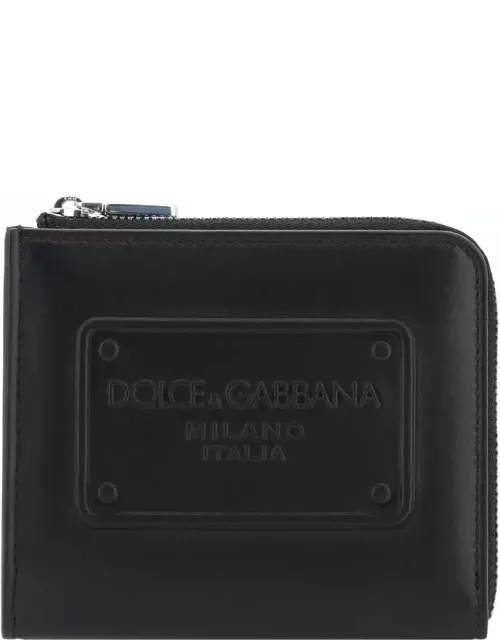 Dolce & Gabbana Embossed Logo Card Holder