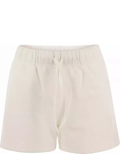 Autry Cotton Shorts With Embroidered Logo