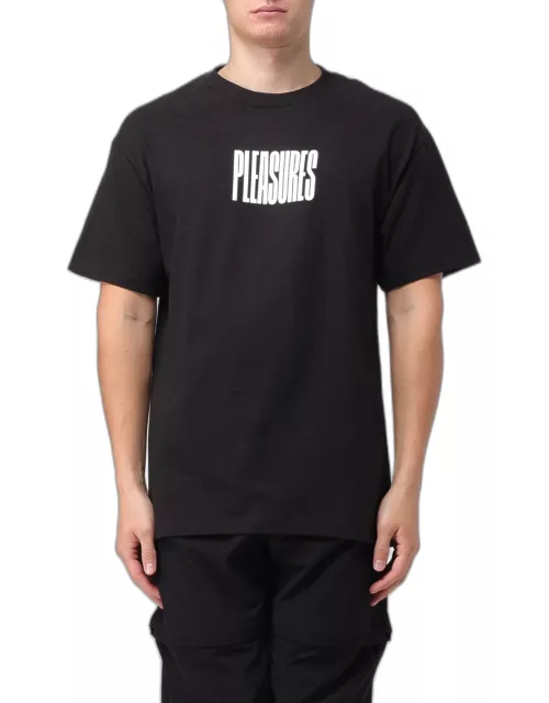 T-Shirt PLEASURES Men colour Black