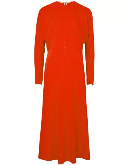 Victoria Beckham Panelled Midi Dress - Red - 8 (UK8 / S)
