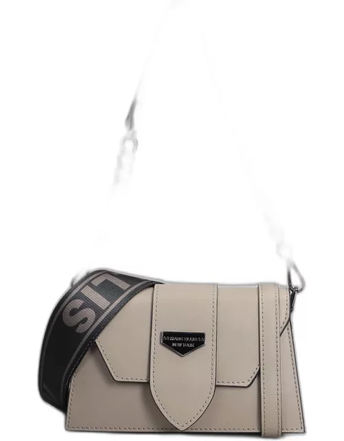 Marc Ellis Kourtney S Shade Shoulder Bag In Grey Faux Leather