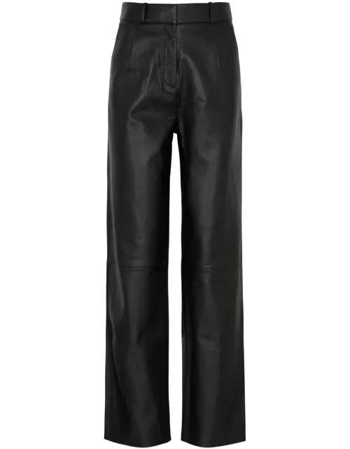 Kassl Editions Straight-leg Leather Trousers - Black - 40 (UK12 / M)