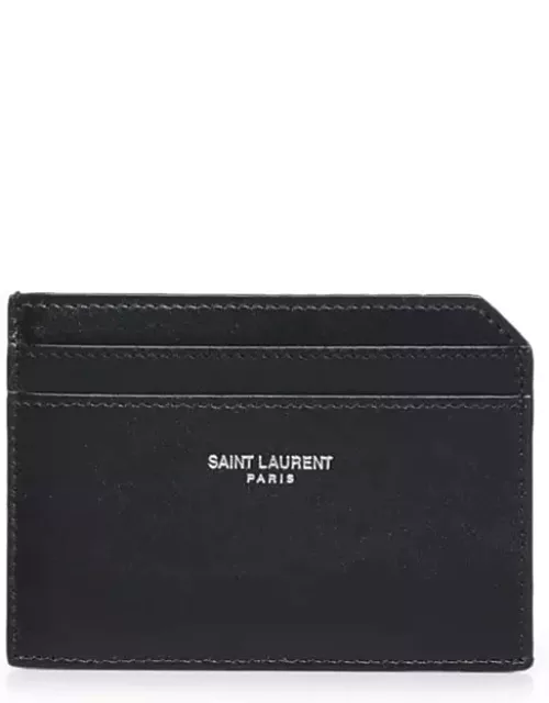 Saint Laurent Calfskin Card Holder