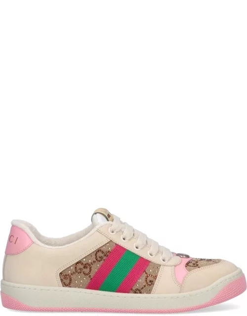 Gucci 'Screener' Sneakers With Crystal
