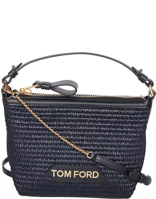 Tom Ford Logo Chained Strap Shoulder Bag