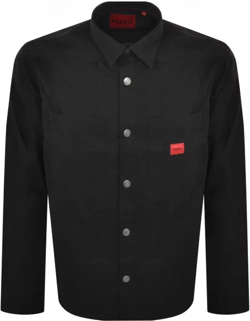 HUGO Erato Overshirt Jacket Black