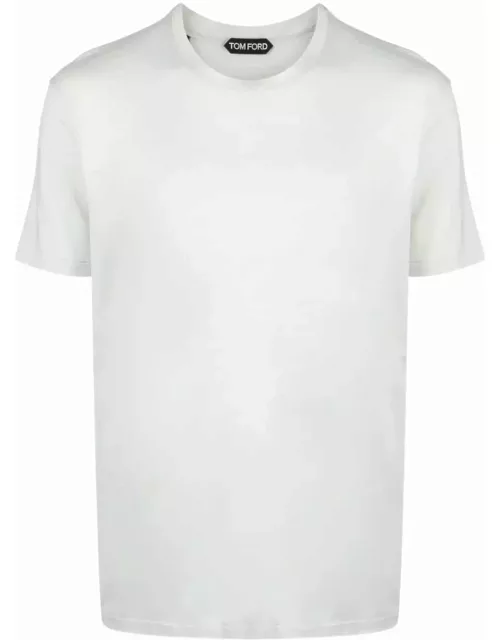 Crew-neck short-sleeved T-shirt