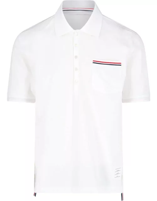 Thom Browne Logo Polo Shirt